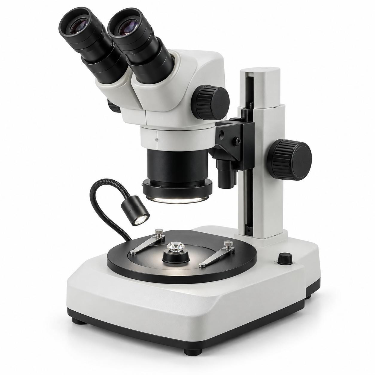 DEMO · Gemological microscope — Studio 10x–60x